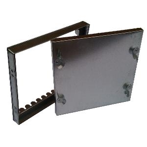 1000mm W x 400mm H x 25mm Access Door - Galv Steel