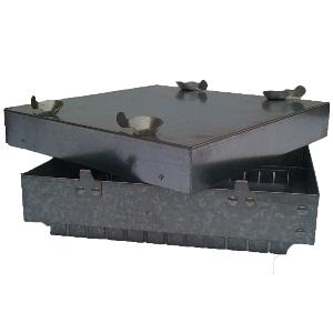 100mm W x 100mm H x 50mm Access Door - Galv Steel