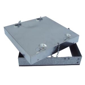 1000mm W x 700mm H x 50mm Chained Access Door - Galv Steel