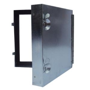 1000mm W x 150mm H x 50mm Hinged Access Door - Galv Steel