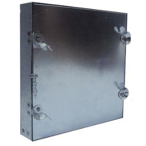 1000mm W x 400mm H x 50mm Chained Access Door 304 SS