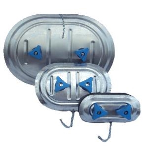 400x300x1016mm Dia Type C Chained Access Door 316 St-St