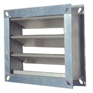 1000mm W x 2000mm H Type A -Flanged- - Aluminium NRD