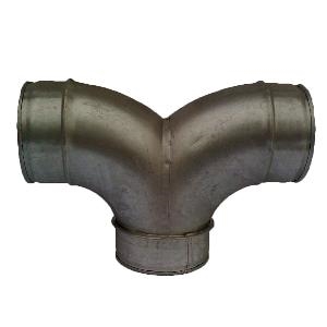 Double Pressed Bend 180mm Dia - 90 Degree