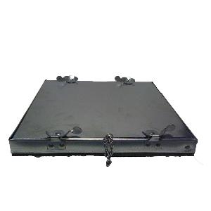 1050mm W x 150mm H x 25mm Chained Access Door - Galv Steel