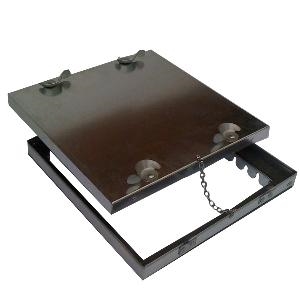 1050mm W x 750mm H x 25mm Chained Access Door 316 SS